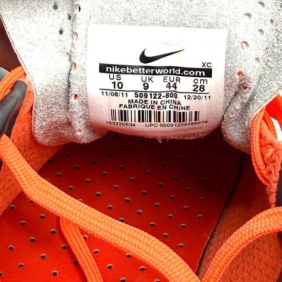 Nike Mercurial Vapor VIII FG Soccer Cleats in Bright Mango - 509122-800 // US Me main image 11